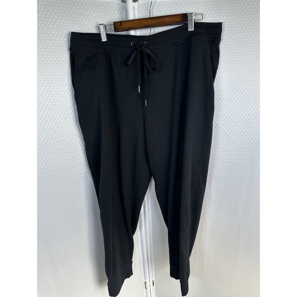 American Eagle Everywhere Black Jogger Sweatpants Pocket Cotton XXL